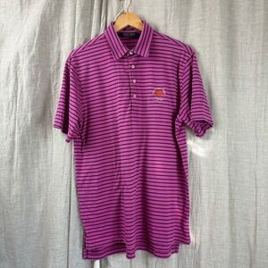 Polo Golf Ralph Lauren Mens Polo Sz Large "The Ocean Course" "Kiawah" Golf Pima
